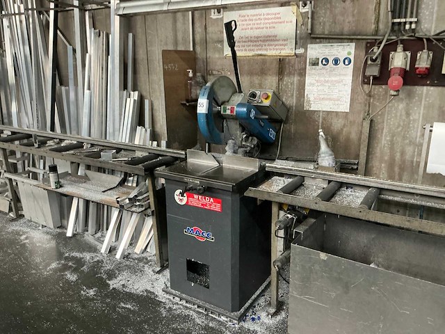Macc ta400 afkortzaagmachine - afbeelding 8 van  12
