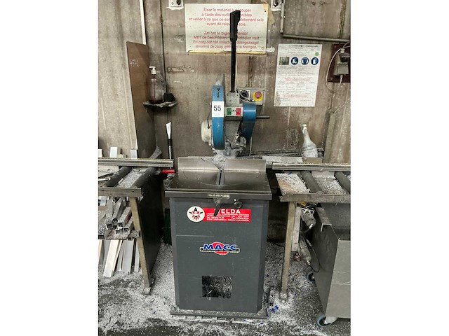 Macc ta400 afkortzaagmachine - afbeelding 10 van  12