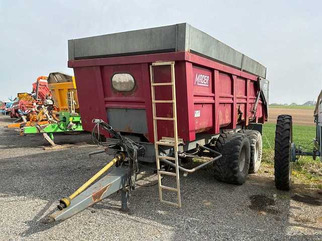 Macer tipping dubbelassige kieper - afbeelding 1 van  8