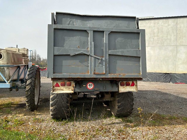 Macer tipping dubbelassige kieper - afbeelding 4 van  8