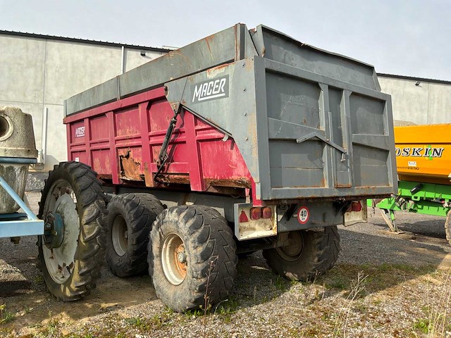 Macer tipping dubbelassige kieper - afbeelding 5 van  8