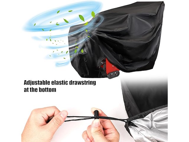 Machine beschermhoes, 147x132x84cm - afbeelding 3 van  5