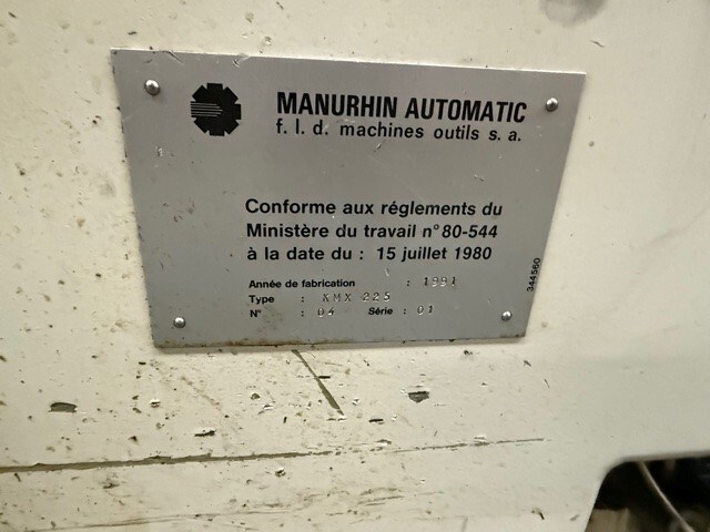 Machine metaalbewerking manurhin - afbeelding 3 van  3