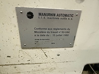 Machine metaalbewerking manurhin - afbeelding 3 van  3