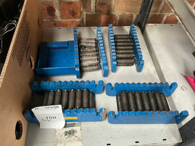 Machine transportrollen (tankrollen) (4x) - afbeelding 1 van  2