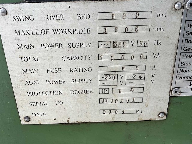 Machinemarkt cbt - cs6250b - universele draaibank - afbeelding 2 van  12