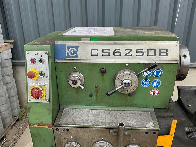 Machinemarkt cbt - cs6250b - universele draaibank - afbeelding 10 van  12
