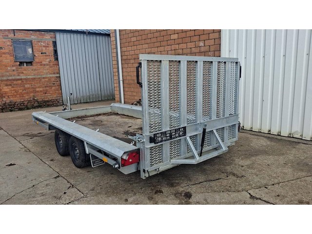 Machinetransporter 3500kg 4x1.80m - afbeelding 1 van  1