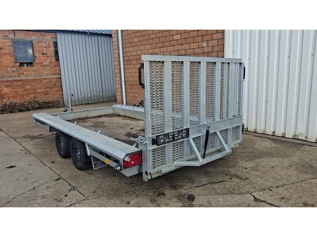 Machinetransporter 3500kg 4x1.80m - afbeelding 1 van  1