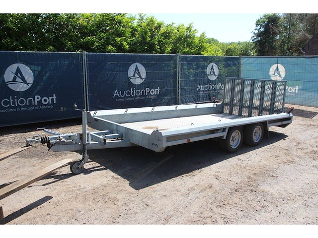 Machinetransporter aanhangwagen hulco terrax-2 3000kg 2014 - afbeelding 1 van  1
