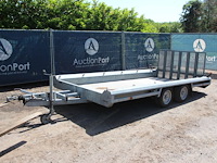 Machinetransporter aanhangwagen hulco terrax-2 3000kg 2014 - afbeelding 1 van  1