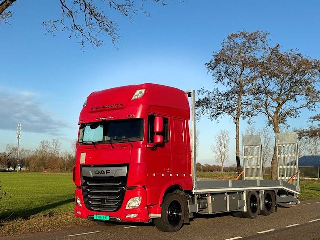 Machinetransporter daf xf530 6x2 diesel 2019 - afbeelding 1 van  1