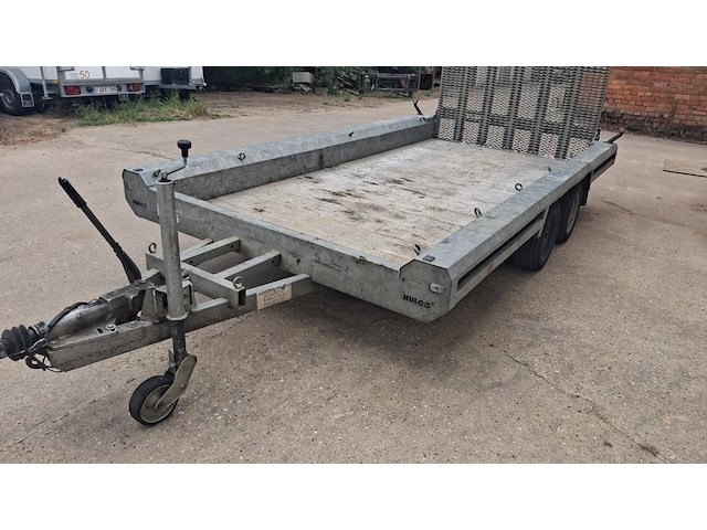 Machinetransporter hulco 4.00x1.80m - afbeelding 1 van  1