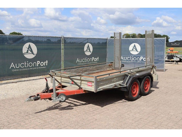Machinetransporter humbaur hs2000 2007 - afbeelding 1 van  1