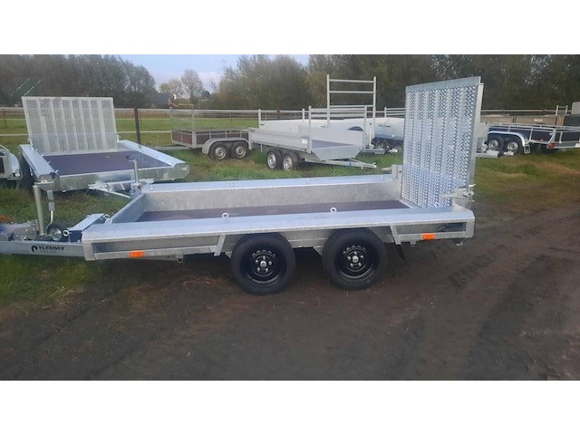 Machinetransporter vlemmix 2700kg 300x150cm nieuw - afbeelding 1 van  1