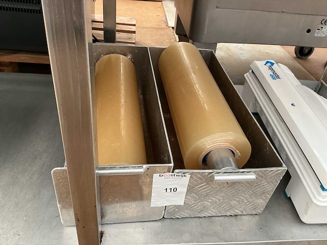 Machinewikkel folie houder (2x) - afbeelding 1 van  2