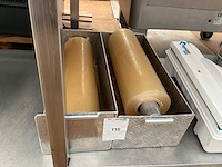 Machinewikkel folie houder (2x) - afbeelding 1 van  2