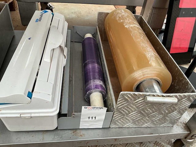 Machinewikkel folie houder (3x) - afbeelding 1 van  3