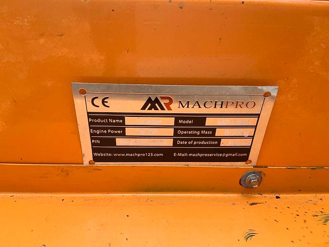Machpro - 2025 - mp - l904 - wiellader - afbeelding 9 van  21