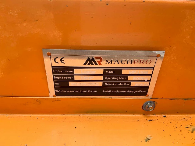 Machpro - 2025 - mp - l904 - wiellader - afbeelding 9 van  21