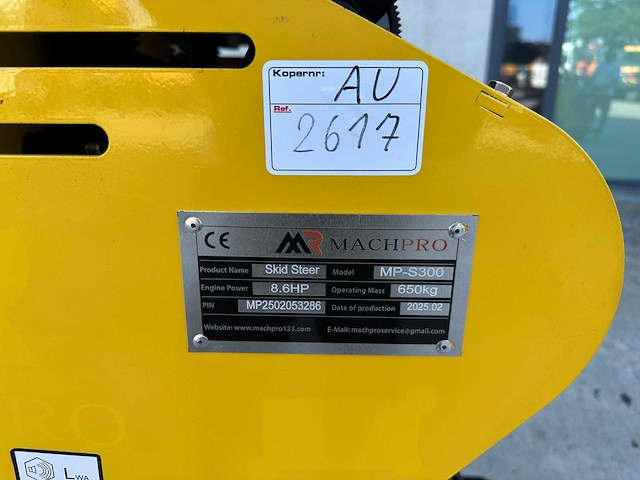 Machpro - 2025 - mp-s300 - rupsschranklader - afbeelding 25 van  31