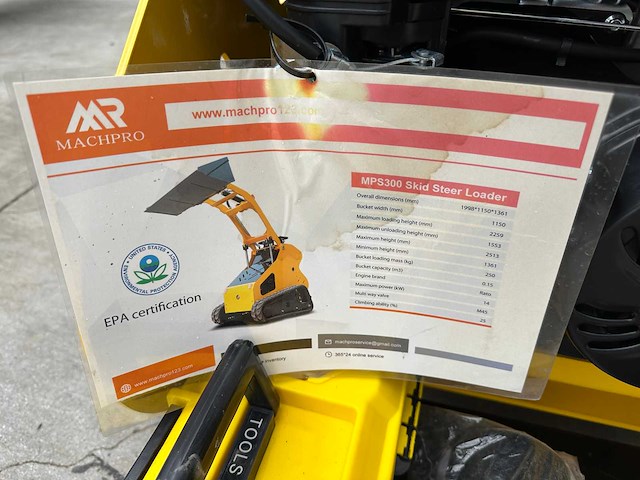 Machpro - 2025 - mp-s300 - rupsschranklader - afbeelding 22 van  30