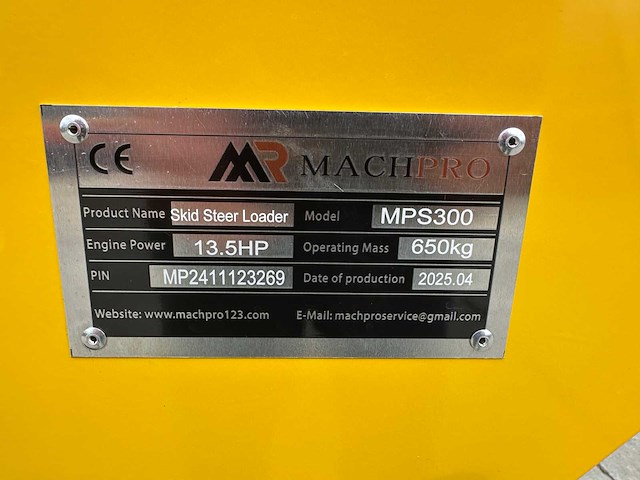 Machpro - 2025 - mp-s300 - rupsschranklader - afbeelding 24 van  30