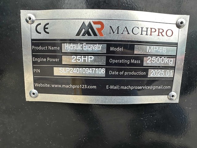 Machpro - 2025 - mp46 - minigraafmachine - afbeelding 27 van  33
