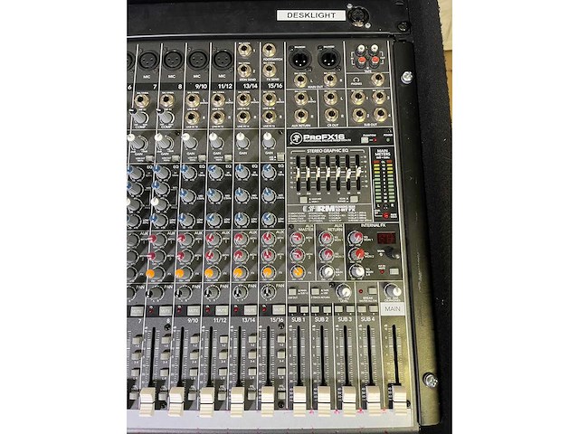 Mackie profx16 analog mixer rack - afbeelding 5 van  10