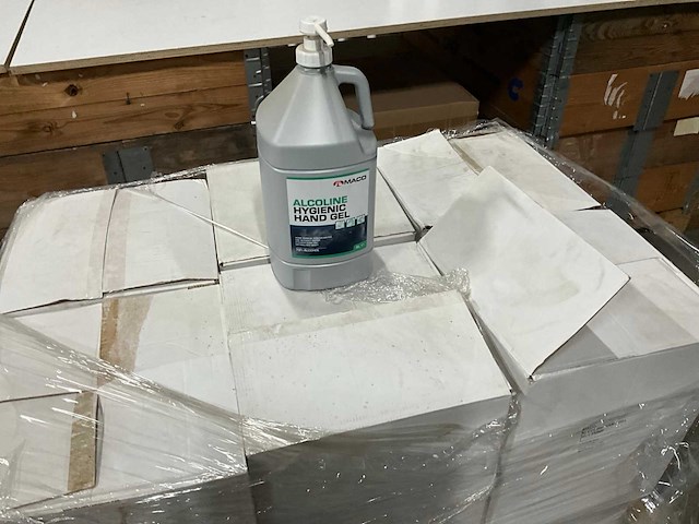 Maco alcoline hygiënische handgel 4 liter met pomp (24x) - afbeelding 1 van  3