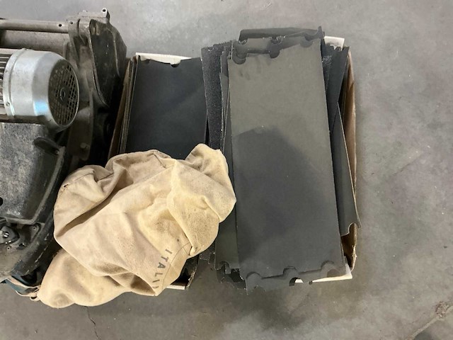 Macrotec nk8 vloerschuurmachine voor houten parket - afbeelding 5 van  6