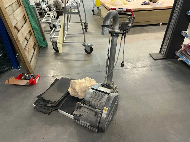 Macrotec nk8 vloerschuurmachine voor houten parket - afbeelding 1 van  6