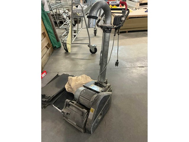 Macrotec nk8 vloerschuurmachine voor houten parket - afbeelding 2 van  6