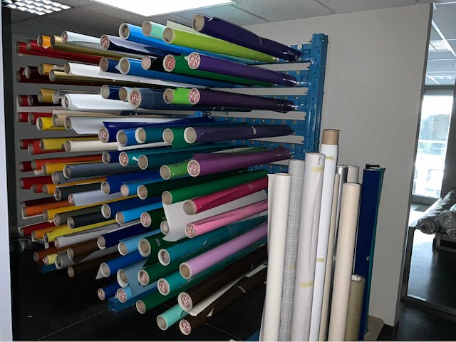 Mactac grote partij diverse stikkerfolie - afbeelding 2 van  4