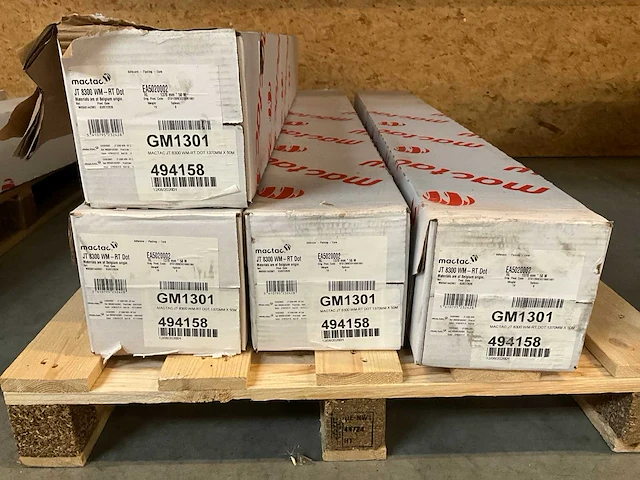 Mactac jt 8300 wm/cg-rt dot soft calendered monomeric pvc film (6x) - afbeelding 2 van  7