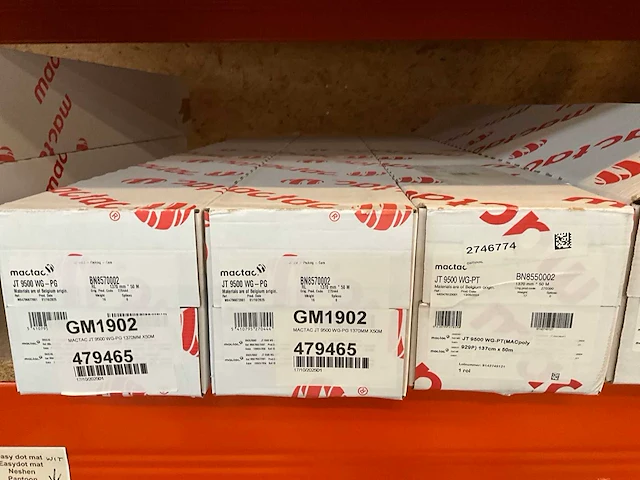 Mactac jt 9500 wg/wm-pg/pt (7x) - afbeelding 2 van  6