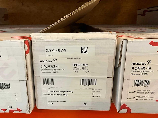 Mactac jt 9500 wg/wm-pg/pt (7x) - afbeelding 3 van  6