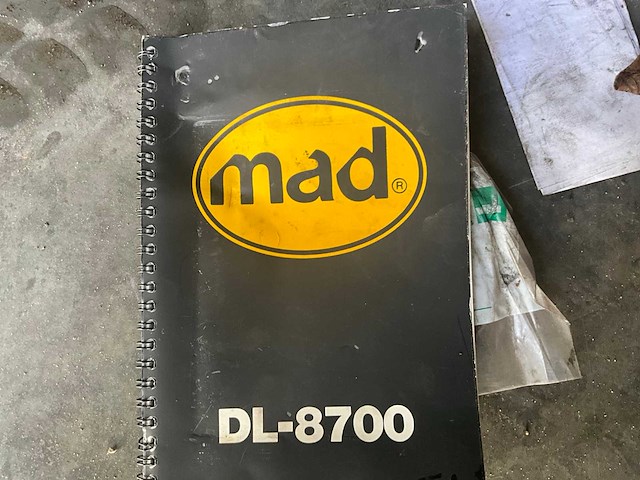 Mad dl-8700 mobiele remschijfafdraaimachine - afbeelding 5 van  6