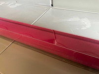Madeco lichtdoorlatend rolgordijn (b x h) 150 x 180 cm roze (16x) - afbeelding 3 van  5