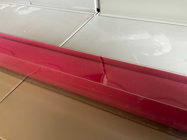 Madeco lichtdoorlatend rolgordijn (b x h) 150 x 180 cm roze (16x) - afbeelding 3 van  5