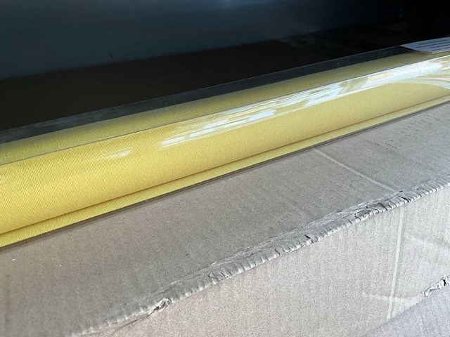 Madeco lichtdoorlatend rolgordijn (b x h) 200 x 180 cm geel (15x) - afbeelding 5 van  5