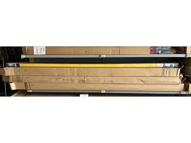 Madeco lichtdoorlatend rolgordijn (b x h) 200 x 180 cm geel (16x) - afbeelding 1 van  5