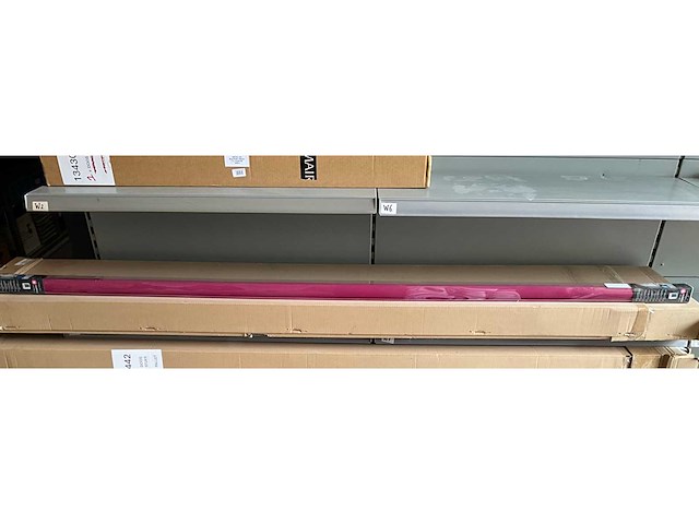 Madeco lichtdoorlatend rolgordijn (b x h) 200 x 180 cm roze (16x) - afbeelding 1 van  5