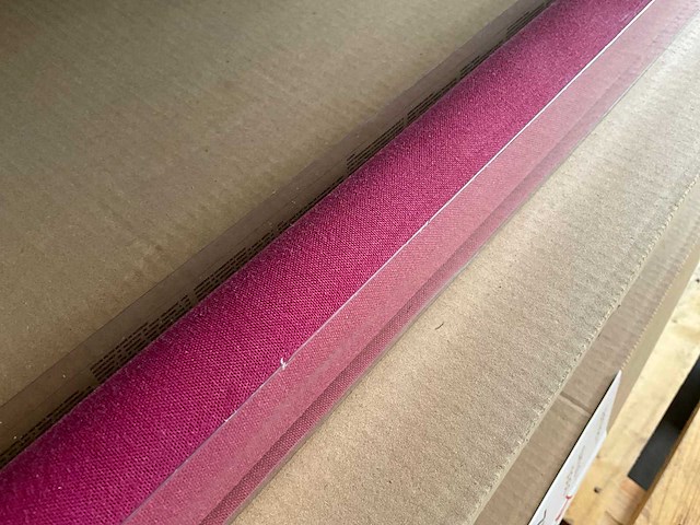 Madeco lichtdoorlatend rolgordijn (b x h) 200 x 180 cm roze (16x) - afbeelding 4 van  5