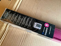 Madeco lichtdoorlatend rolgordijn (b x h) 200 x 180 cm roze (16x) - afbeelding 5 van  5