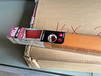 Madeco mini roll rolgordijn lichtdoorlatend 80,5 x 150 cm hoog oranje (16x) - afbeelding 4 van  5