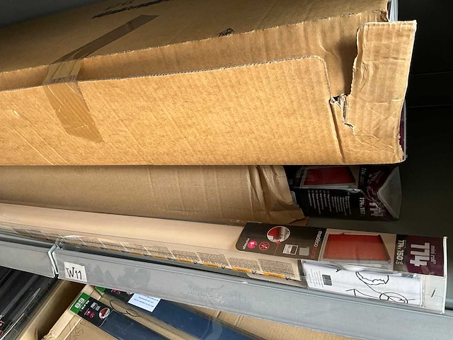 Madeco mini roll rolgordijn verduisterend 114 x 150 cm hoog beige (17x) - afbeelding 3 van  4