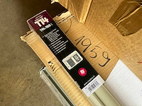 Madeco mini roll rolgordijn verduisterend 114 x 150 cm hoog crème (15x) - afbeelding 4 van  5