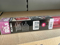 Madeco mini roll rolgordijn verduisterend 80,5 x 150 cm hoog donker roze (16x) - afbeelding 5 van  5
