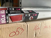 Madeco mini roll rolgordijn verduisterend 80,5 x 150 cm hoog wit (16x) - afbeelding 1 van  4